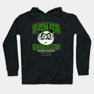 Panda University - Green Hoodie